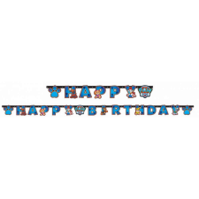 KORREKT WEB Mancs Őrjárat Happy Birthday felirat party kellék