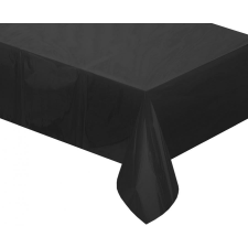 KORREKT WEB Matt Black, Fekete fólia asztalterítő 137x183 cm party kellék