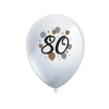 KORREKT WEB Milestone, Happy Birthday 80 léggömb, lufi 6 db-os