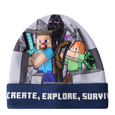 KORREKT WEB Minecraft Explore gyerek sapka 54 cm