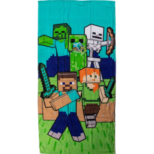 KORREKT WEB Minecraft fürdőlepedő, strand törölköző 70x140cm lakástextília