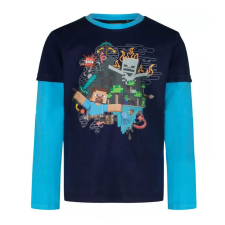 KORREKT WEB Minecraft gyerek hosszú ujjú póló, felső 10 év gyerek póló