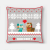 KORREKT WEB Minecraft Holiday Karácsony párnahuzat 40x40 cm Velúr