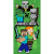 KORREKT WEB Minecraft Lets Survive fürdőlepedő, strand törölköző 70x140cm