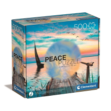 KORREKT WEB Móló Peaceful 500 db-os Peace puzzle Clementoni puzzle, kirakós