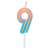 KORREKT WEB Neon számgyertya, tortagyertya 9-es