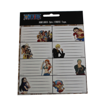 KORREKT WEB One Piece Luffy füzetcímke 16 db-os füzetcímke