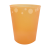 KORREKT WEB Orange, Narancssárga pohár, műanyag 250 ml