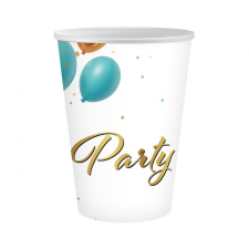 KORREKT WEB Party Balloon papír pohár 6 db-os 250 ml party kellék