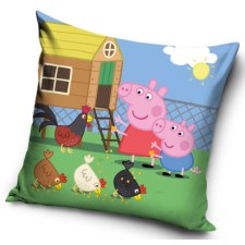 KORREKT WEB Peppa malac Feed párnahuzat 40x40 cm Velúr lakástextília