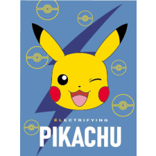KORREKT WEB Pokémon Electrifying coral fleece polár takaró 150x200cm lakástextília