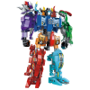 KORREKT WEB QMAN® 1414 | legó-kompatibilis építőjáték | 553 db építőkocka | 6 az 1-ben Sura Mecha a dinoszaurusz transformer
