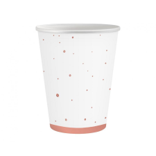 KORREKT WEB Rose Gold Celebrate papír pohár 6 db-os 250 ml party kellék