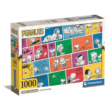 KORREKT WEB Snoopy 1000 db-os Compact puzzle Clementoni puzzle, kirakós