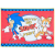 KORREKT WEB Sonic a sündisznó kéztörlő, arctörlő, törölköző 40x30 cm