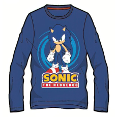 KORREKT WEB Sonic a sündisznó Spiral gyerek hosszú ujjú póló, felső 11/12 év