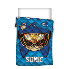 KORREKT WEB Sonic a sündisznó steppelt ágytakaró, paplan 140x200cm lakástextília