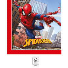 KORREKT WEB Spiderman Crime Fighter, Pókember szalvéta 20 db-os 33x33 cm FSC asztalterítő és szalvéta