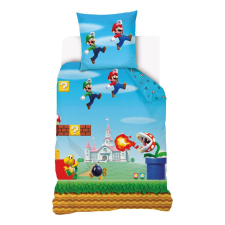 KORREKT WEB Super Mario Level ágyneműhuzat 140×200cm, 70×90 cm lakástextília
