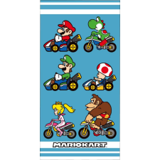 KORREKT WEB Super Mario Mariokart fürdőlepedő, strand törölköző 70x140cm lakástextília