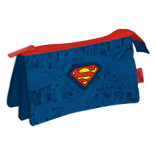 KORREKT WEB Superman Comic 3 rekeszes tolltartó 21 cm tolltartó