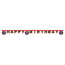 KORREKT WEB Superman Krypton Happy Birthday felirat 200 cm FSC party kellék
