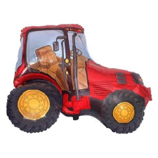 KORREKT WEB Tractor Red, Traktor fólia lufi 61 cm (WP) party kellék
