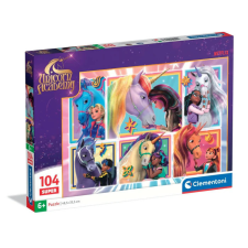 KORREKT WEB Unikornis Akadémia Friendship 104 db-os Super puzzle Clementoni puzzle, kirakós