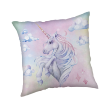 KORREKT WEB Unikornis Rainbow párna, díszpárna 40x40 cm lakástextília