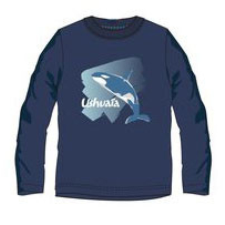 KORREKT WEB Ushuaia Whale, Bálna férfi otthoni póló S férfi póló
