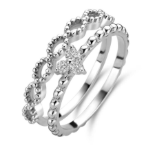 KORREKT WEB Victoria Ezüst színű gyűrű szett gyűrű