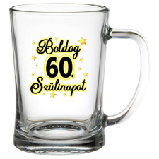 Korsó 600ml, Boldog 60. Szülinapot SS007 ajándéktárgy