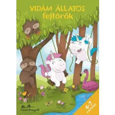KORSÓS SZABINA - VIDÁM ÁLLATOS FEJTÖRÕK 4-7 ÉVESEKNEK gyermek- és ifjúsági könyv
