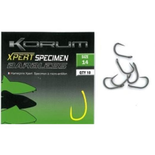  Korum Xpert Specimen Mikro szakállas horog 14, 10db horog