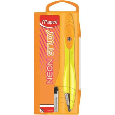  Körző, heggyel, MAPED "Study Neon", vegyes színek körző