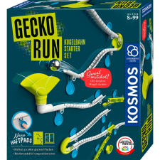 Kosmos 620950 Gecko Run Starter-Set - Kreatív Golyópálya tervező készlet (620950) autópálya és játékautó
