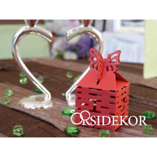  Köszönetajándék-doboz, pillangós dekorációs kellék