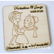  Köszönetajándék fából - poháralátét dekorációs kellék