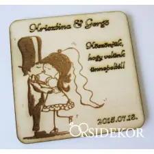  Köszönetajándék poháralátét dekorációs kellék