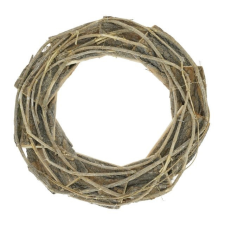  Koszorú fakéreggel 33x5 cm dekorációs kellék
