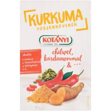Kotányi KOTÁNYI KURKUMA CHILI-KARDAMOM FŰSZERKEVERÉK 25 G reform élelmiszer
