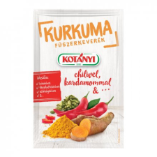 Kotányi kurkuma chili-kardamom fűszerkeverék 25 g reform élelmiszer