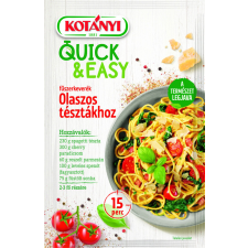 Kotányi quick&easy fűszerkeverék olaszos tésztákhoz 20 g alapvető élelmiszer