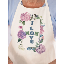 Kötény édesanyáknak - I love mom lakástextília
