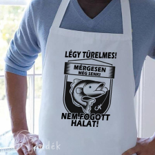 Kötény horgászoknak - Mérgesen senki nem fogott halat lakástextília