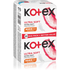 Kotex Ultra Soft Normal egészségügyi betétek 20 db gyógyászati segédeszköz