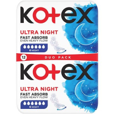 Kotex UT Night 12 db intim higiénia