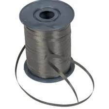  Kötöző szalag 5mm/500yard fekete dekorációs kellék