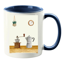  Kotyogós kávéfőző Bögre (másik oldalra fotó és felirat kérhető) bögrék, csészék