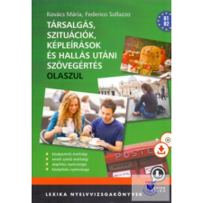 Kovács Mária, Federico Sollazzo: Társalgás, szituációk, képleírások és hallás ut idegen nyelvű könyv